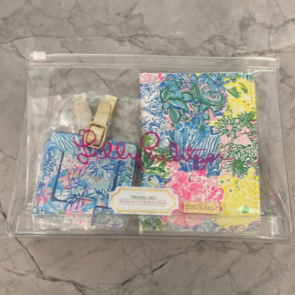 Lilly Pulitzer Accessories Lilly Pulitzer Luggage Tags And Passport